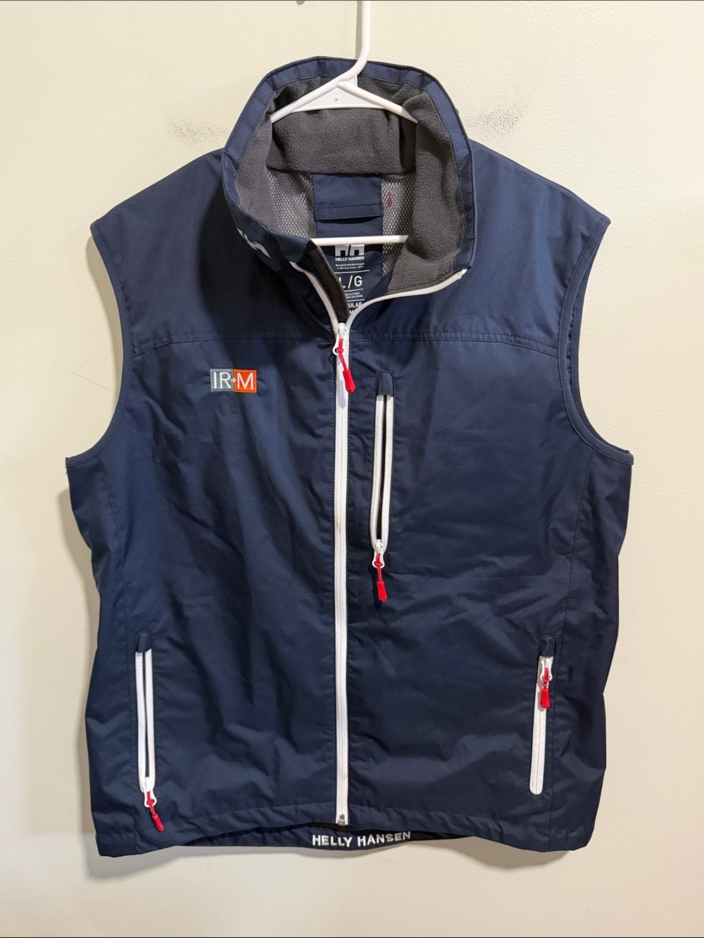 Men’s Helly Hansen Crew Vest Size Large